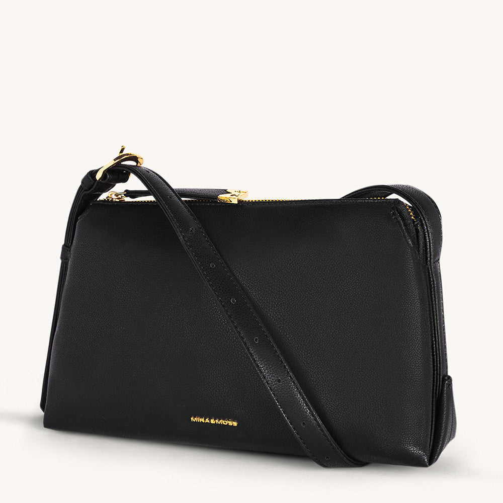 Mira & Moss Audrey Crossbody Bag - Black