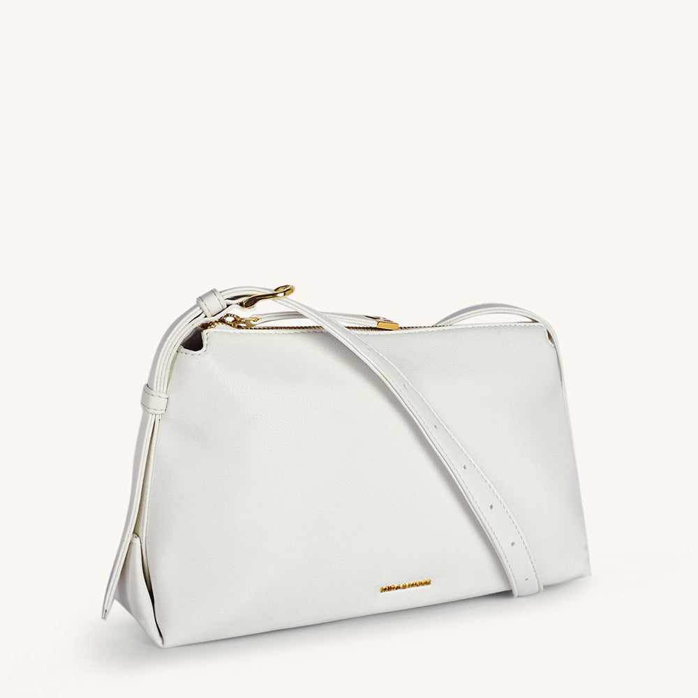 Mira & Moss Audrey Crossbody Bag - Ivory