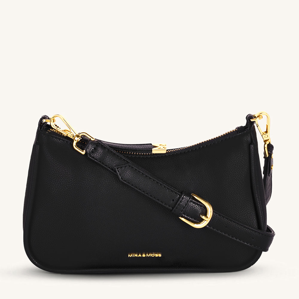 Mira & Moss Madisson Crossbody Bag - Black