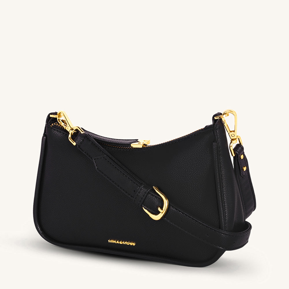 Mira & Moss Madisson Crossbody Bag - Black