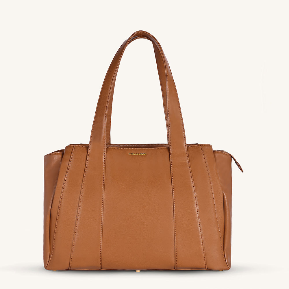 Mira & Moss Victoria Tote Bag - Tan