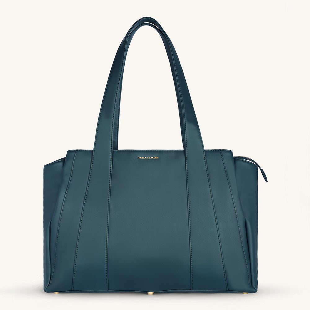 Mira & Moss Victoria Tote Bag - Pine Teal
