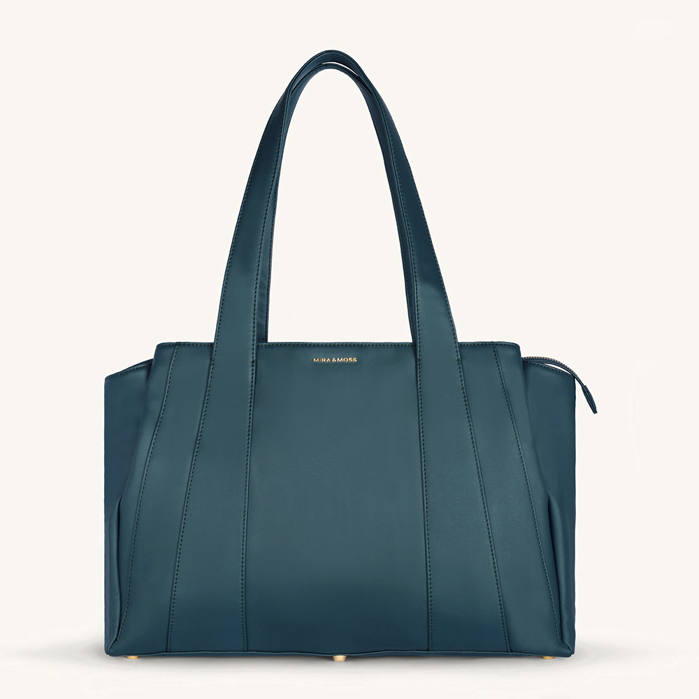 Mira & Moss Victoria Tote Bag - Pine Teal