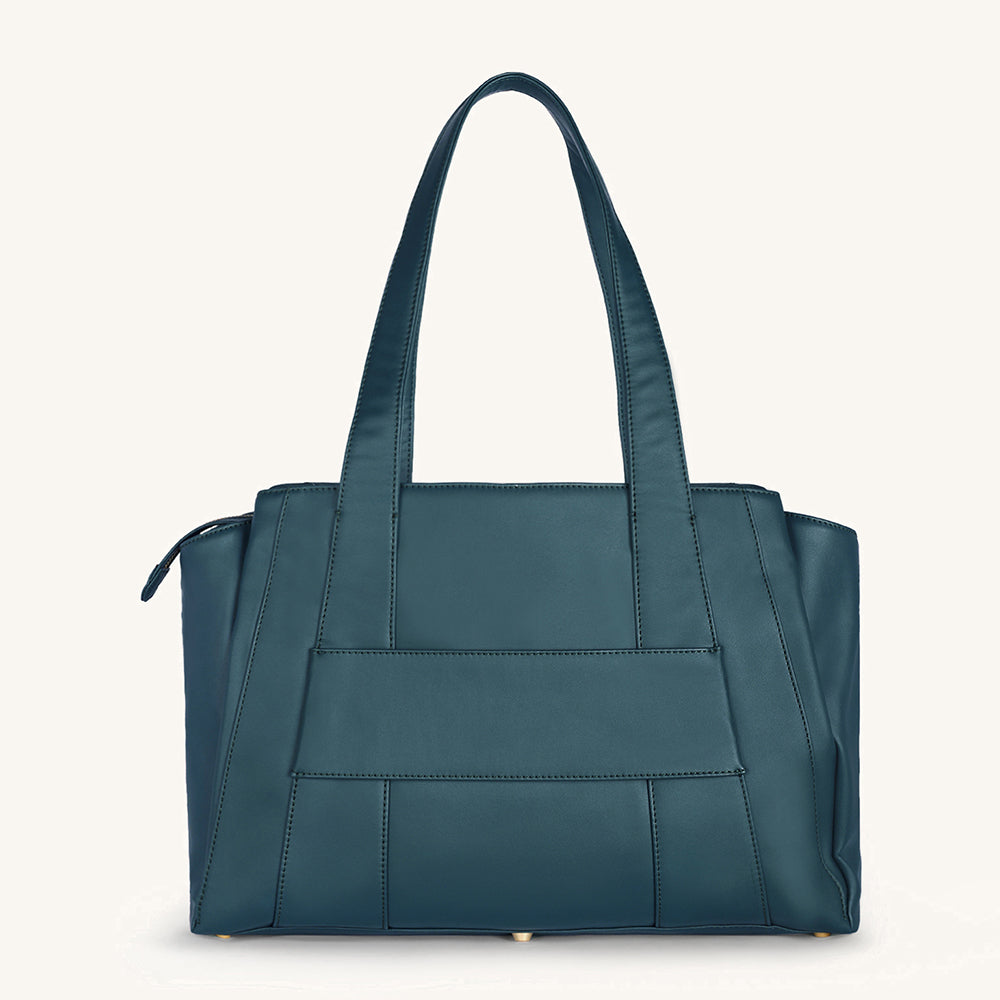 Mira & Moss Victoria Tote Bag - Pine Teal