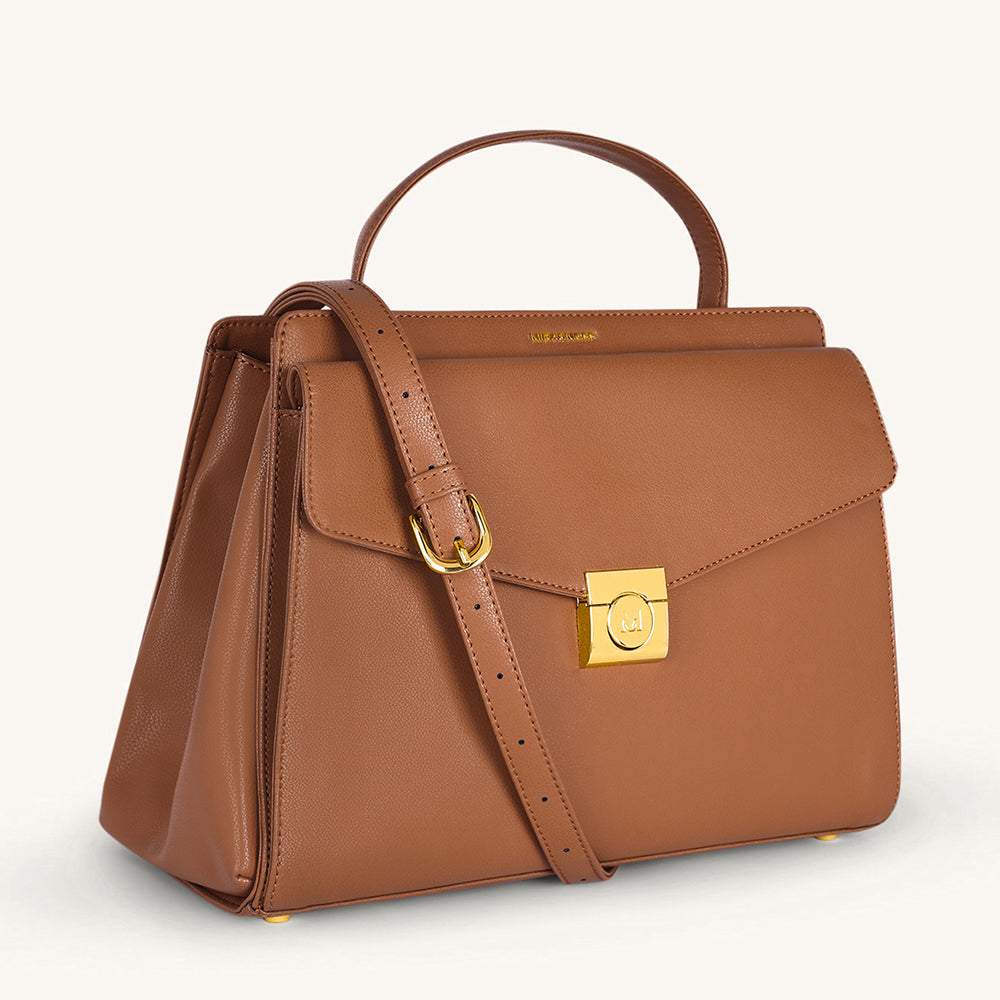 Mira & Moss Beverly Crossbody Bag - Tan