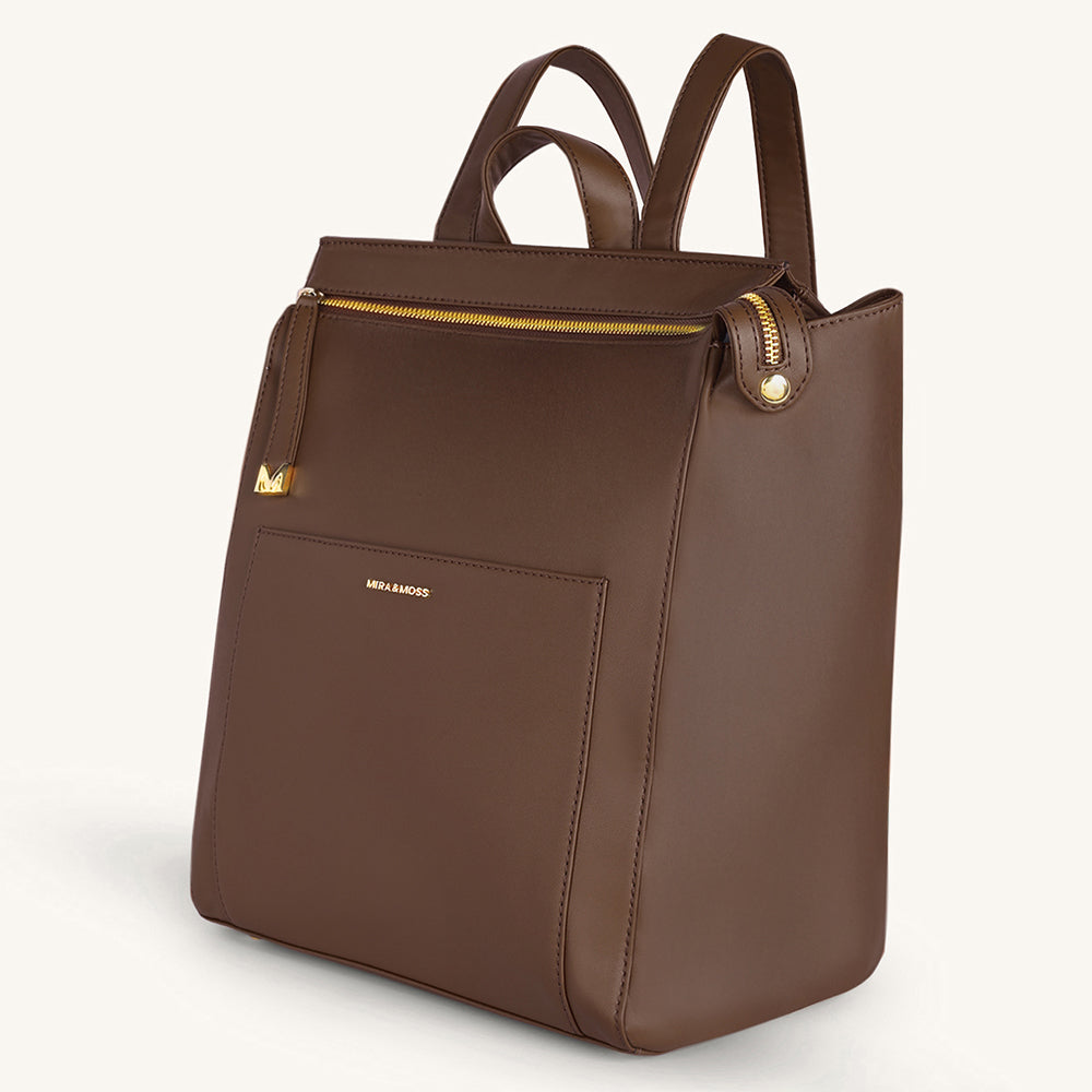 Mira & Moss Phoenix Backpack - Chocolate Latte