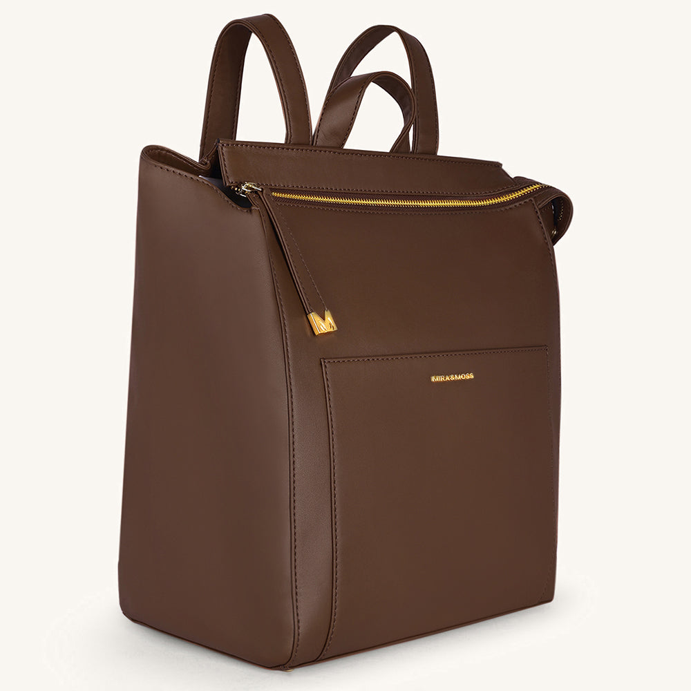 Mira & Moss Phoenix Backpack - Chocolate Latte