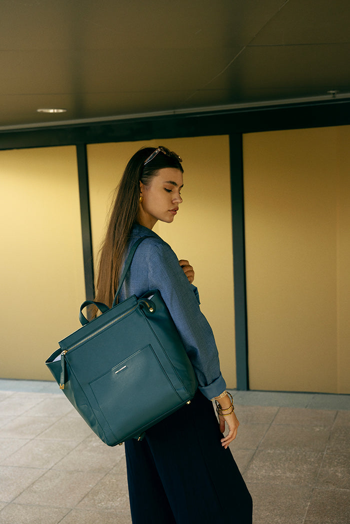 Mira & Moss Phoenix Backpack - Pine Teal