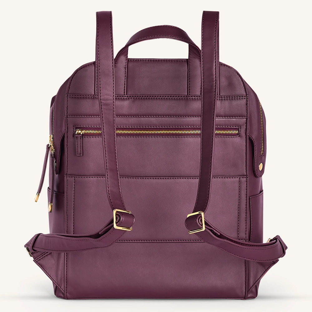 Mira & Moss Harper Backpack - Plum