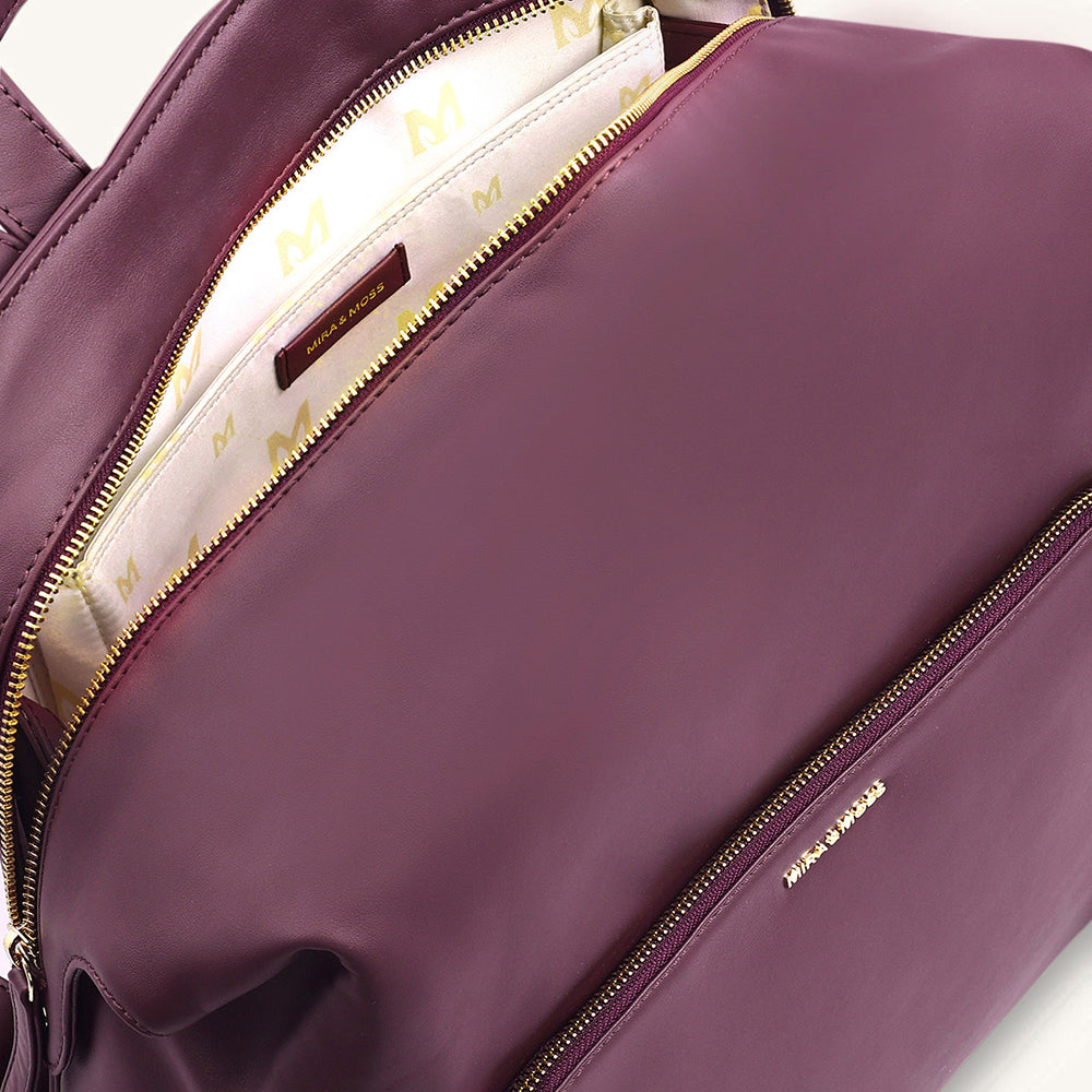 Mira & Moss Harper Backpack - Plum