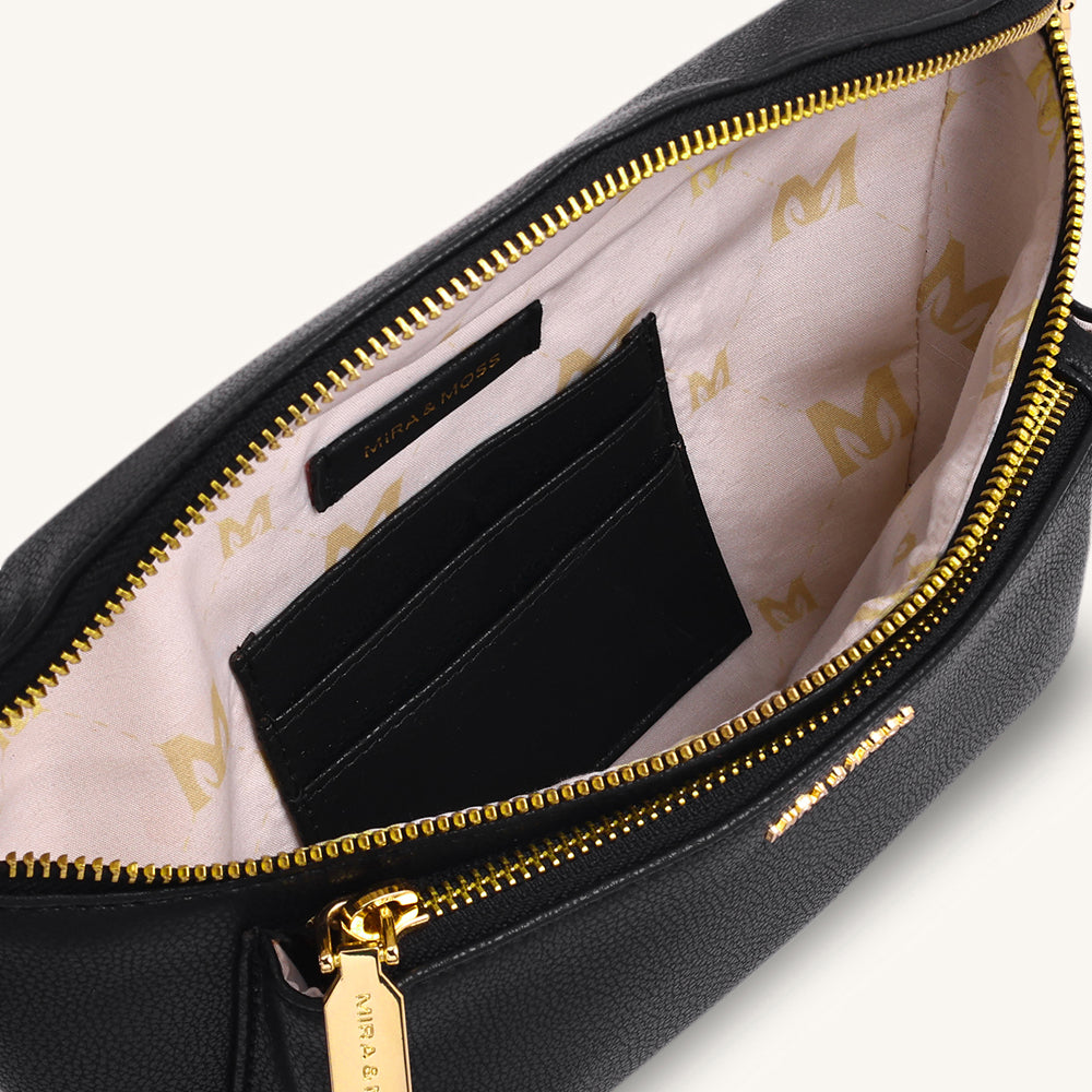 Mira & Moss Blair Fanny Bag - Black