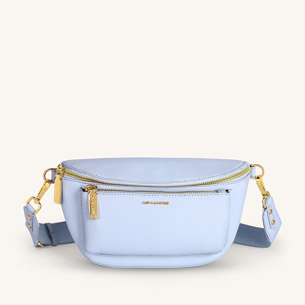 Mira & Moss Blair Fanny Bag - Ice Blue