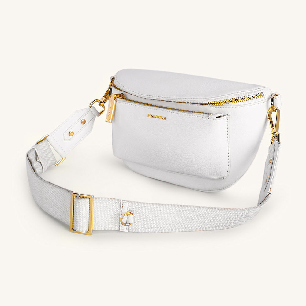 Mira & Moss Blair Fanny Bag - Ivory