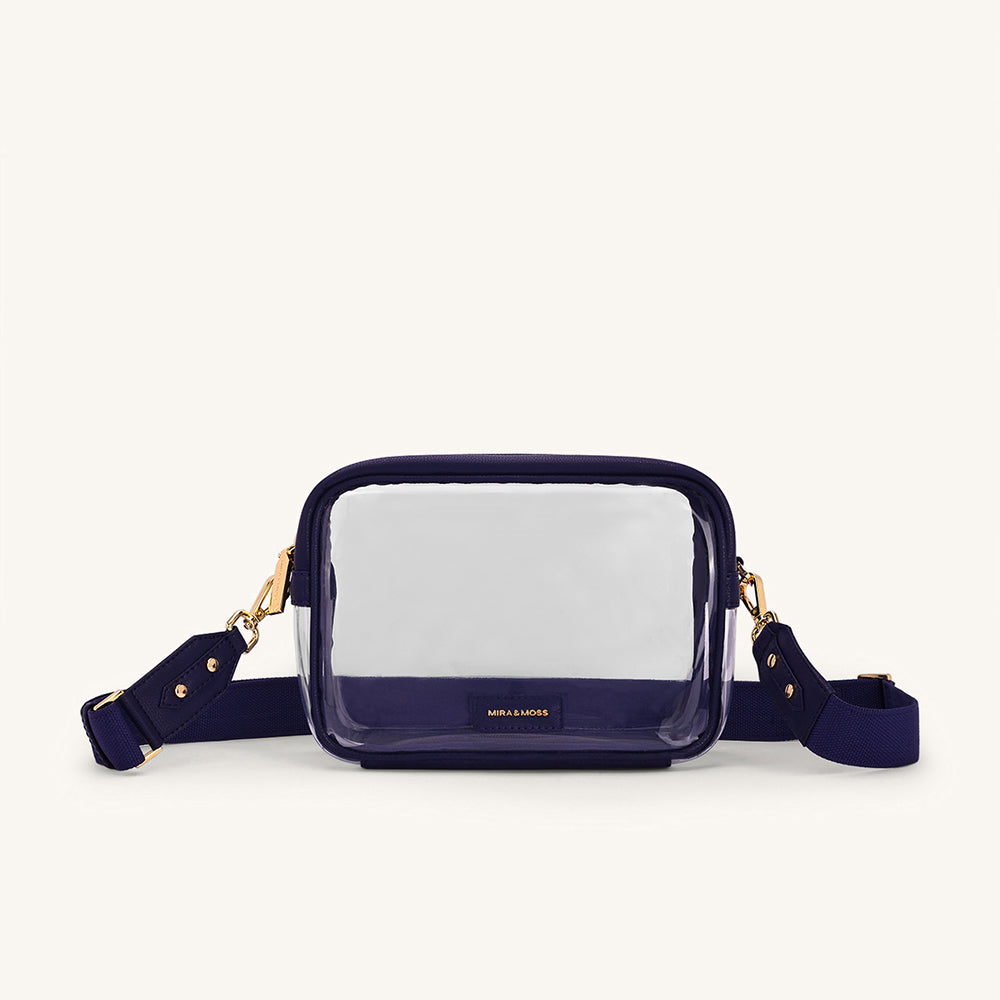Mira & Moss Cleo Clear Bag - Future Dusk