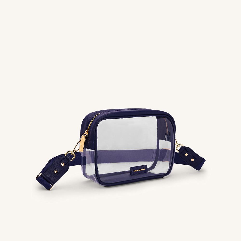 Mira & Moss Cleo Clear Bag - Future Dusk