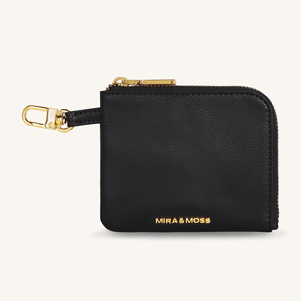 Mira & Moss Nova Compact Wallet - Black