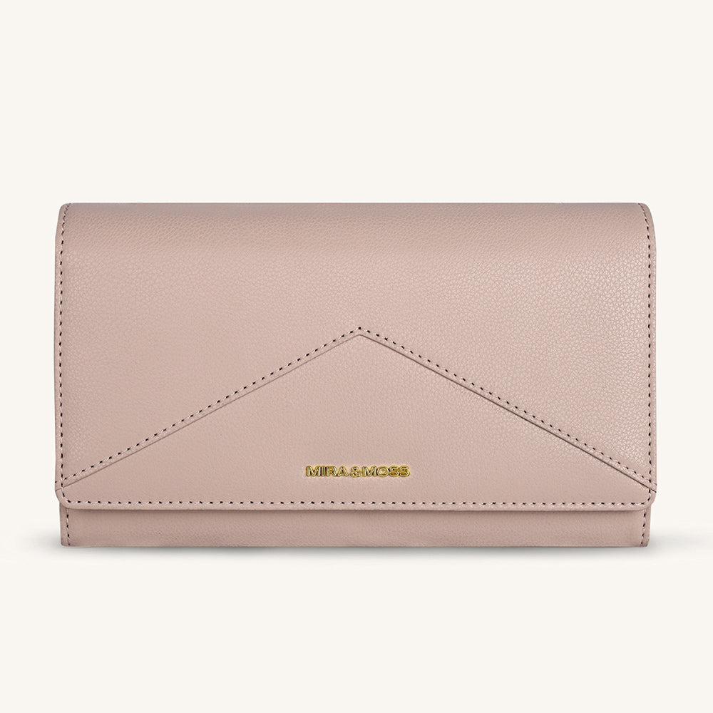 Mira & Moss Napa Long Wallet - Transcendent Pink