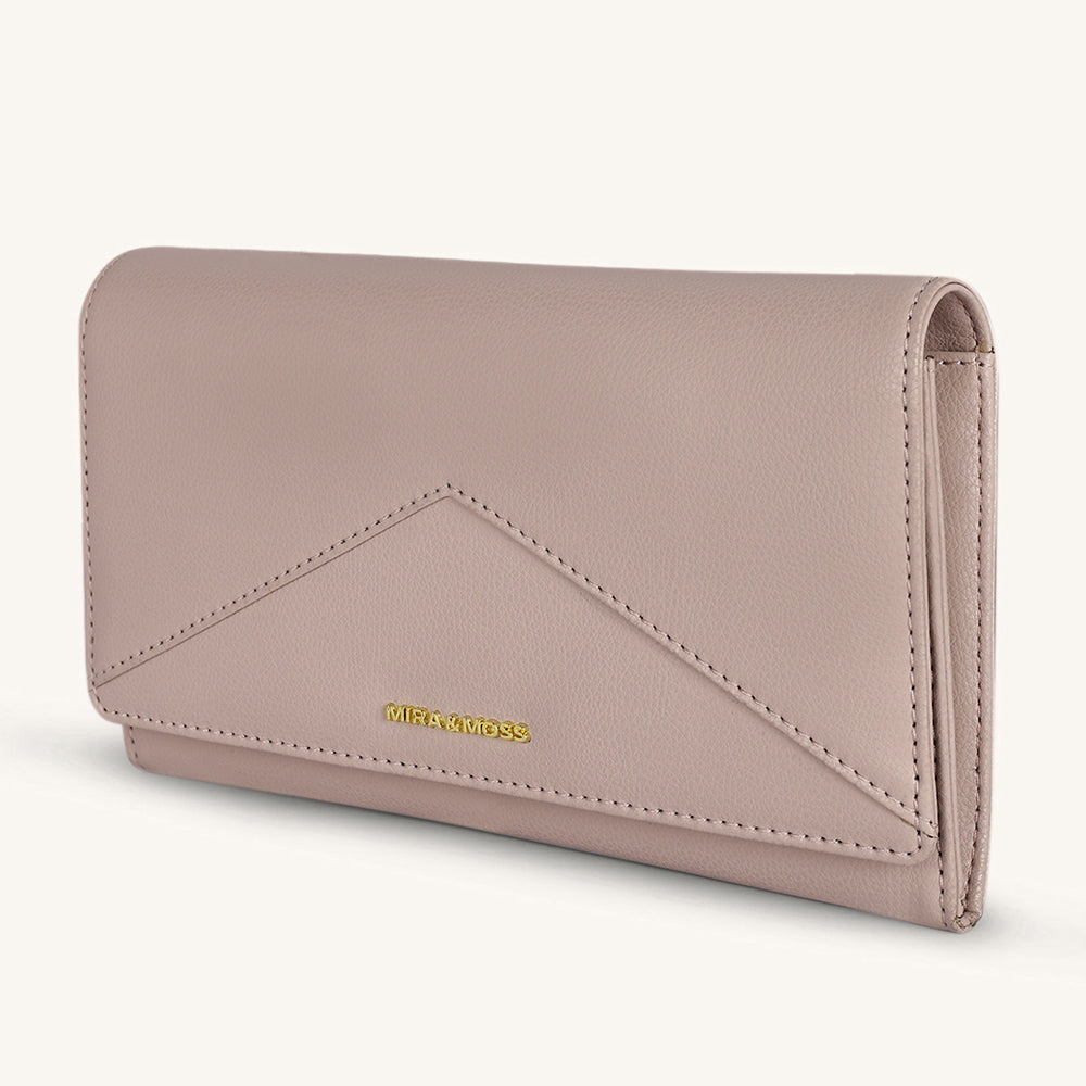 Mira & Moss Napa Long Wallet - Transcendent Pink