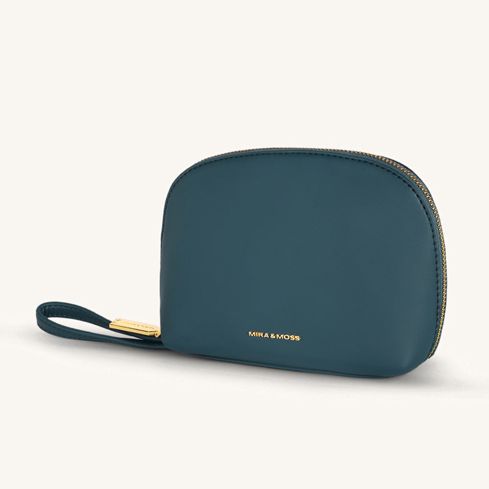 Mira & Moss Genevieve Wristlet - Pine Teal