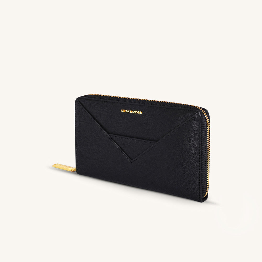 Mira & Moss Corrine Long Wallet - Black
