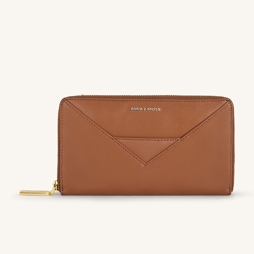 Corrine Long Wallet - Tan