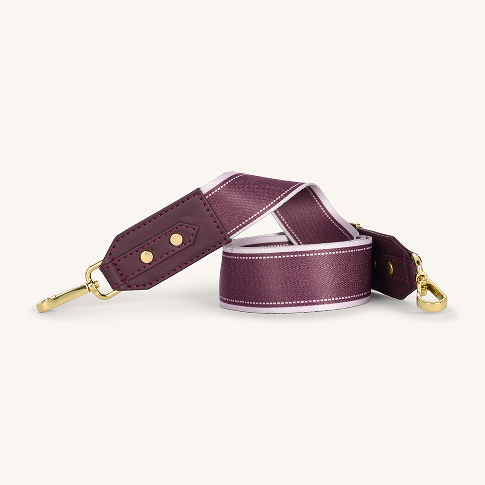 Marissa Coordinate Bag Strap - Plum