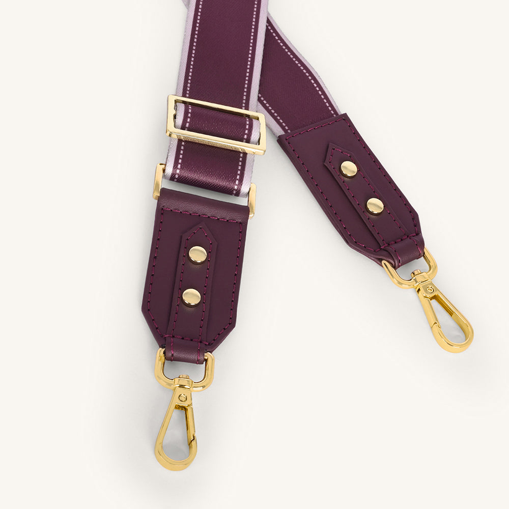 Marissa Coordinate Bag Strap - Plum
