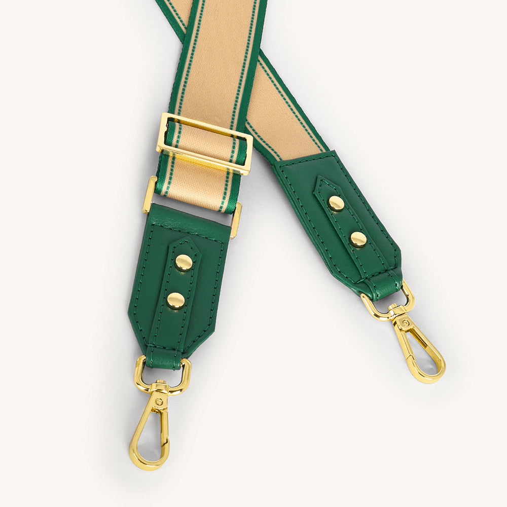 Marissa Coordinate Bag Strap - Garden Green