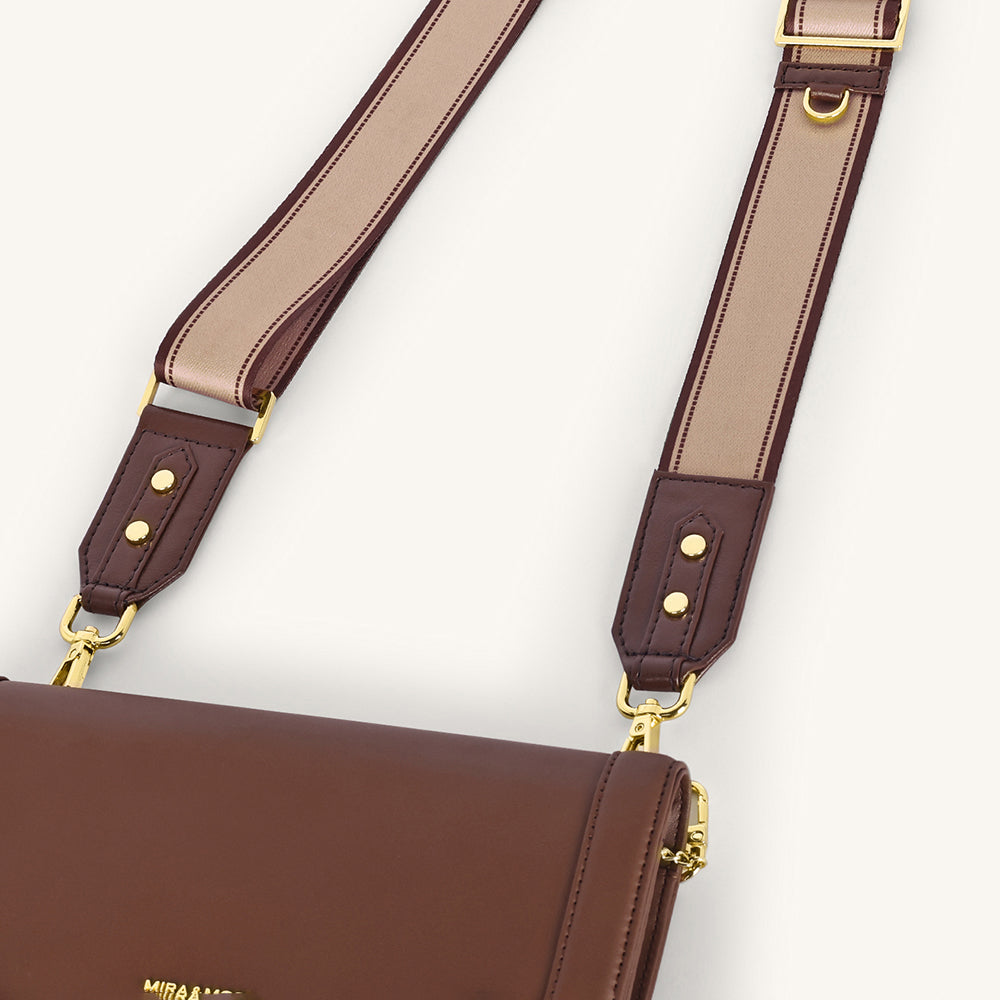 Marissa Coordinate Bag Strap - Mauve