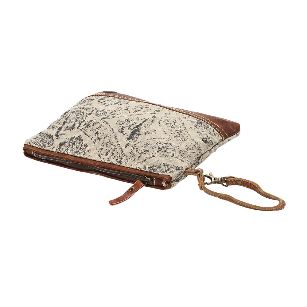 Floral Print Pouch - Myra Bags