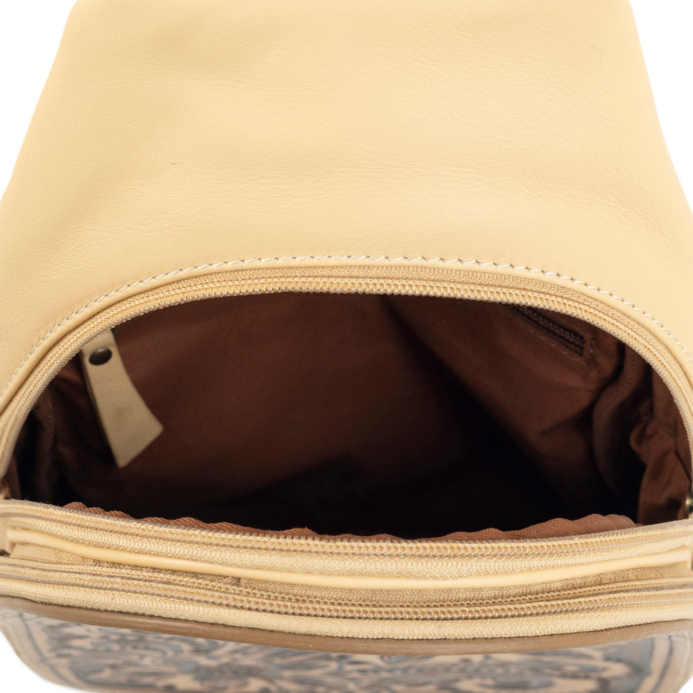 Glorietta Sling Bag In Light Camel