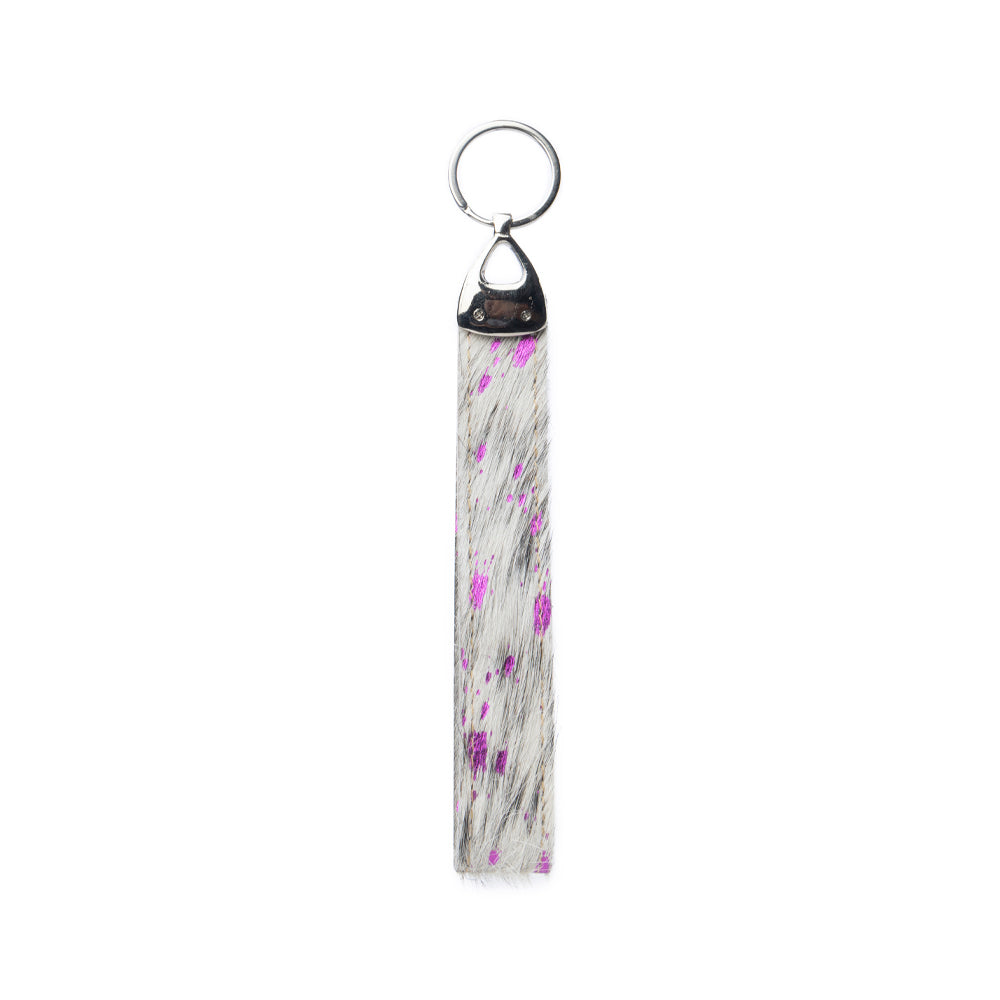 Purple Passion Key Fob In White