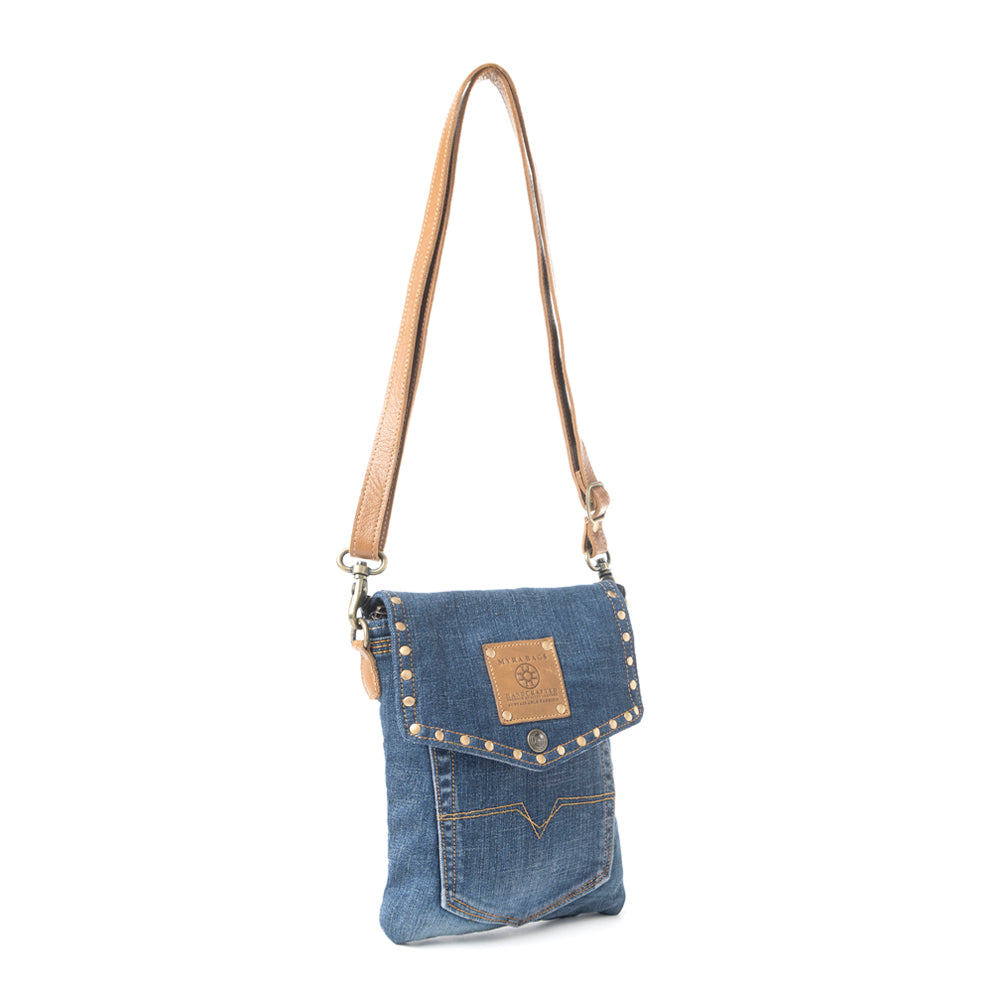 Dahlia Denim Crossbody Bag