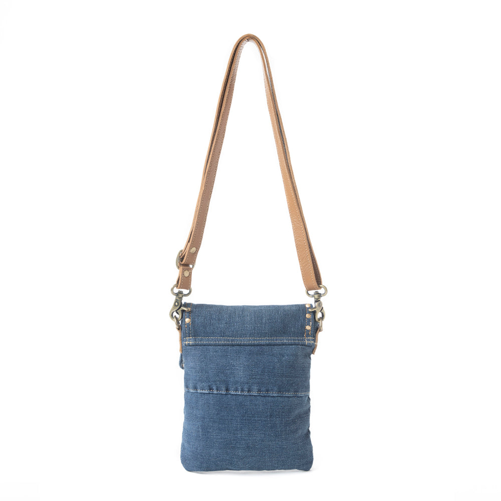 Dahlia Denim Crossbody Bag