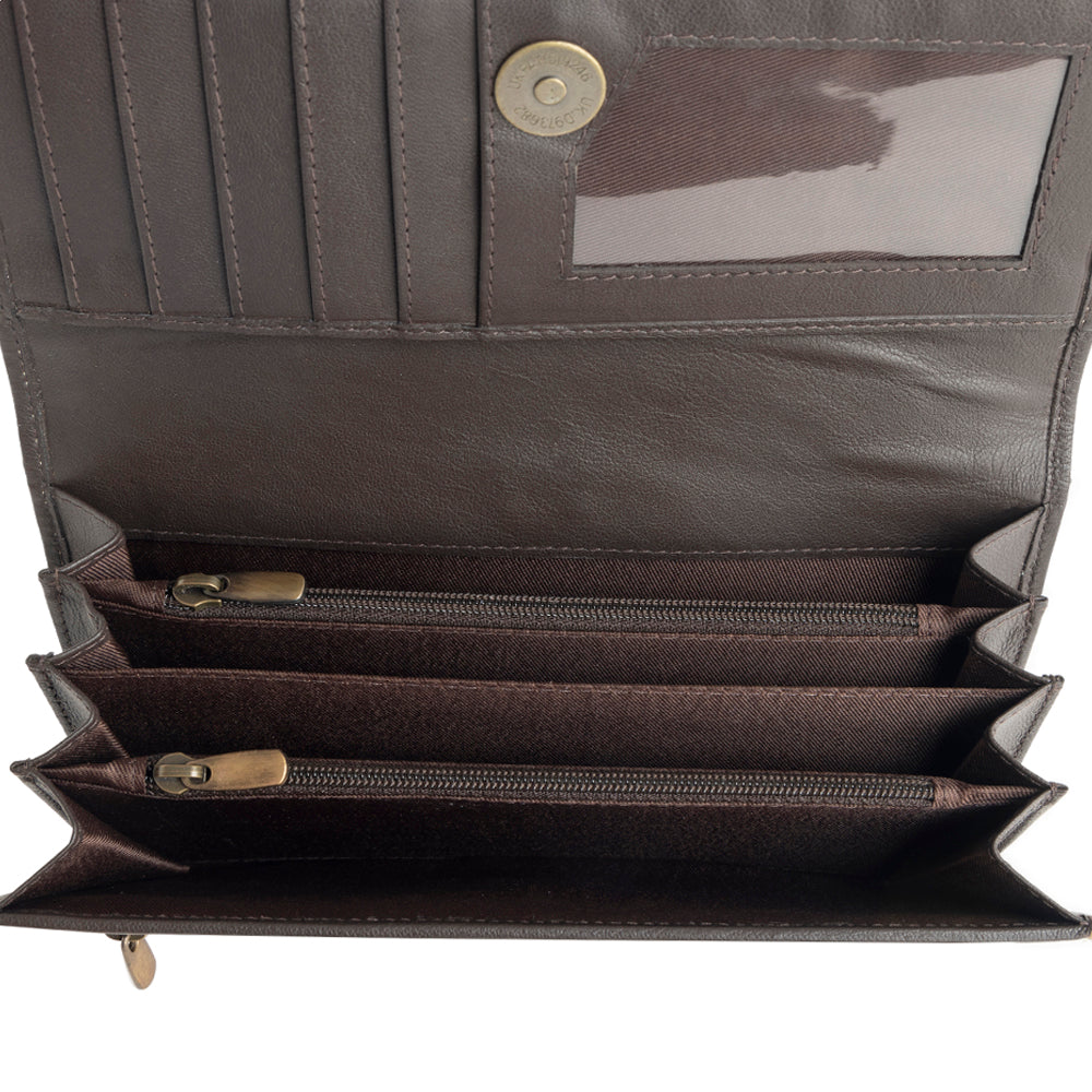 Danohue Peak Wallet in Crimson