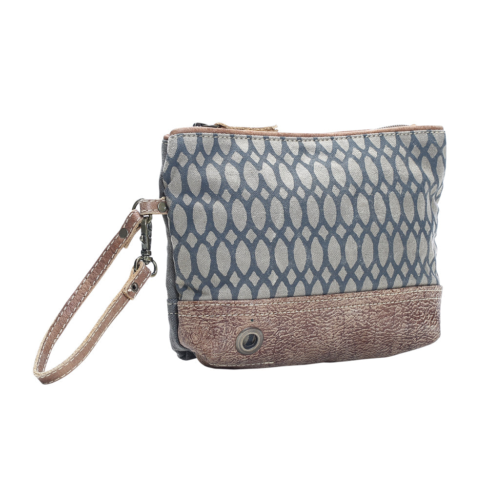 Honey Bee Print Pouch - Myra Bags