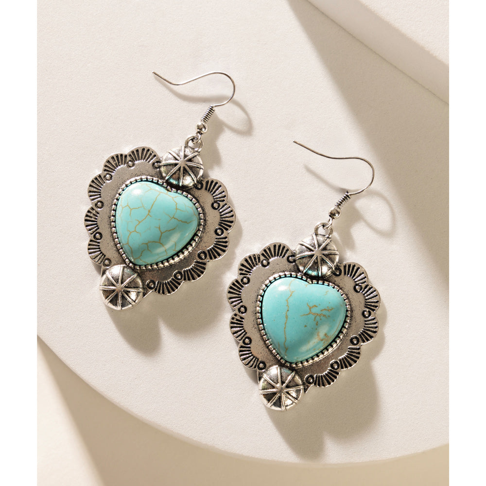Cross My Heart Earrings