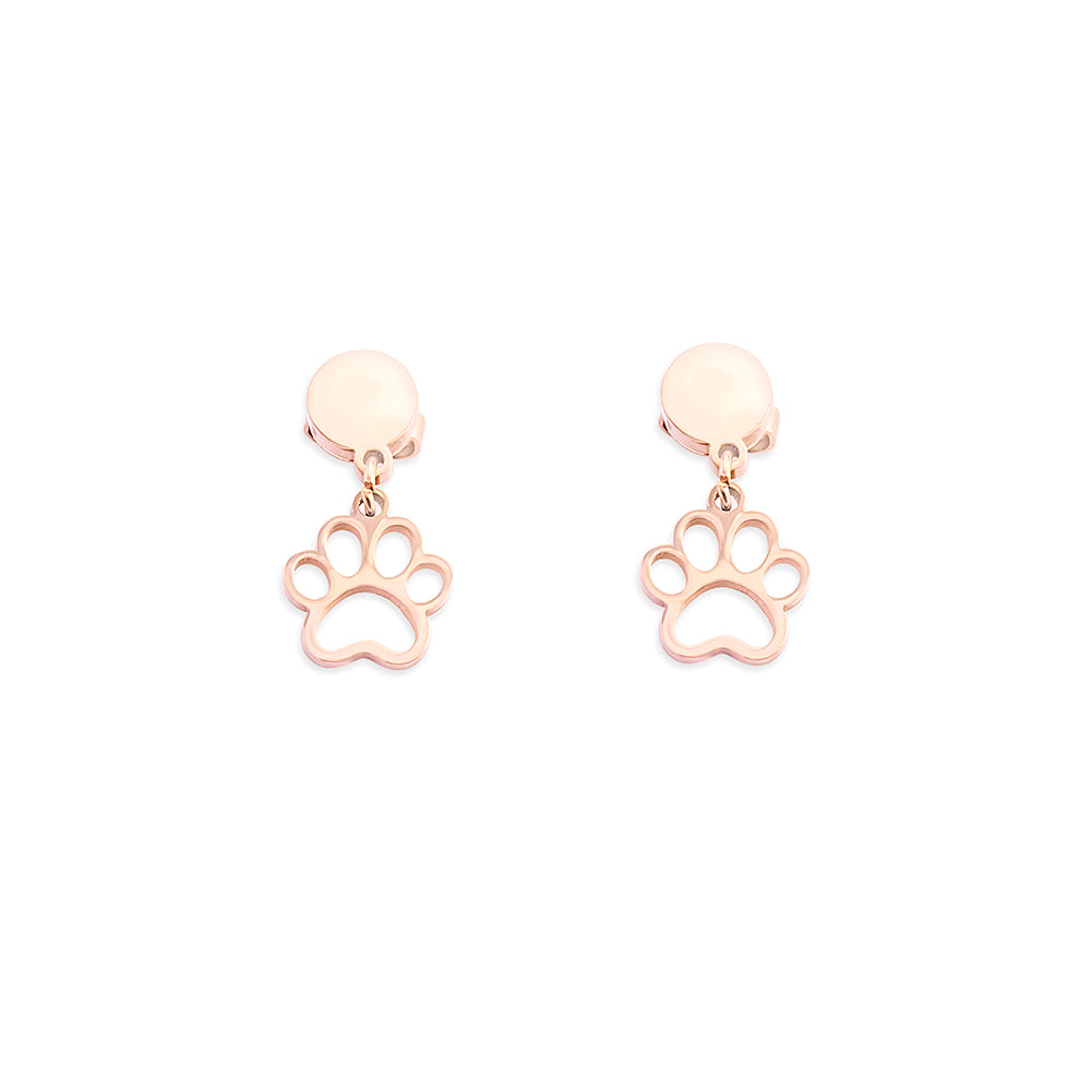 Amore d'Janet Paw Print Earrings