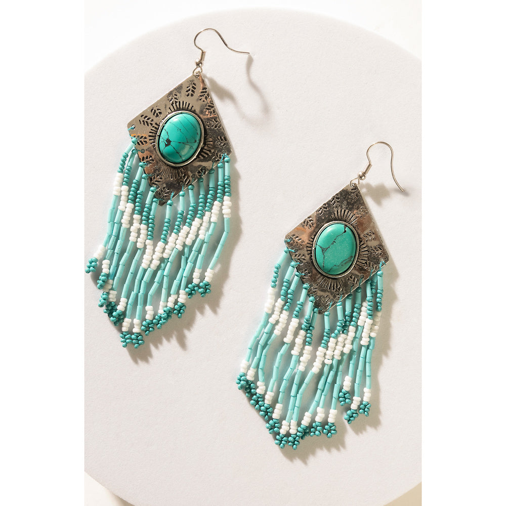 Streaming Starlight Beaded Earrings