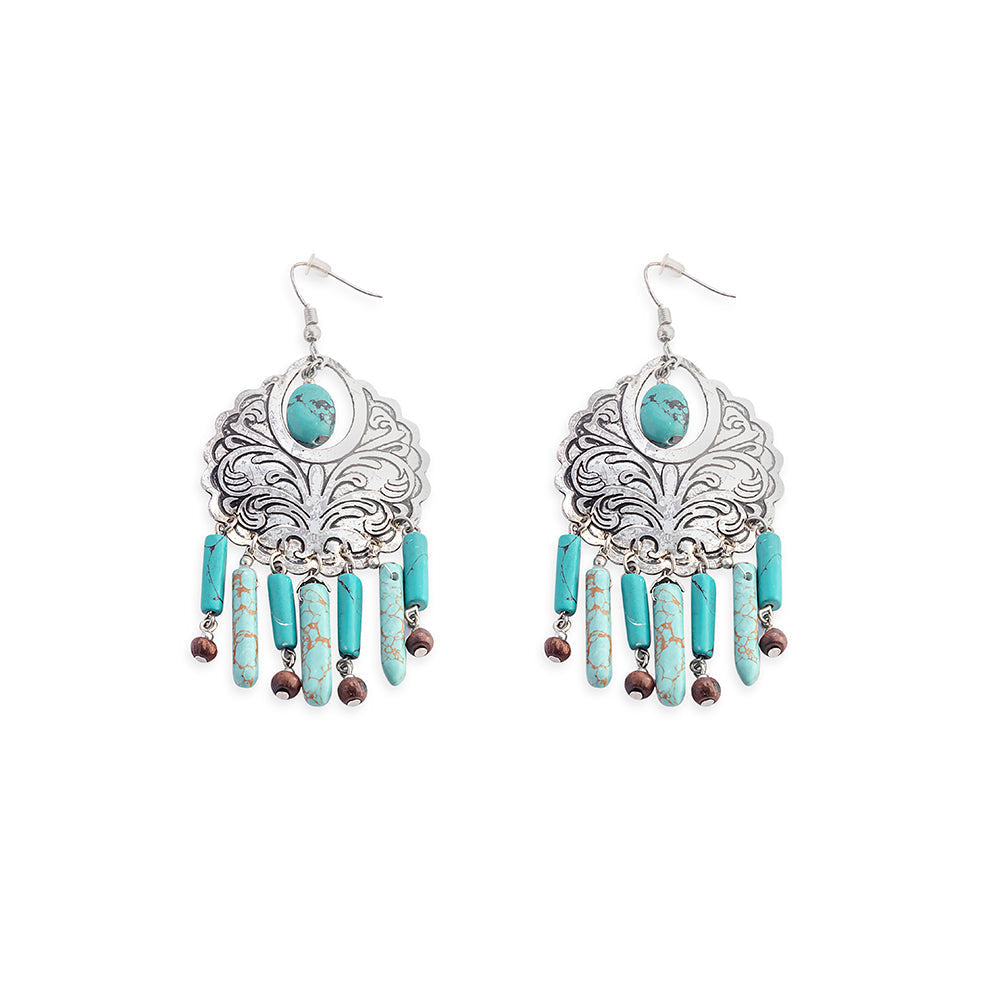 Flourish Medallion Earrings