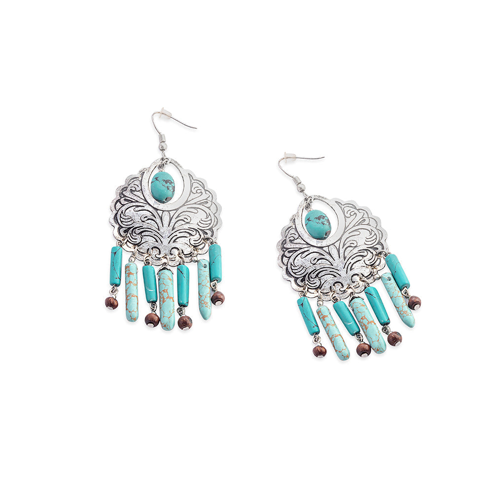 Flourish Medallion Earrings