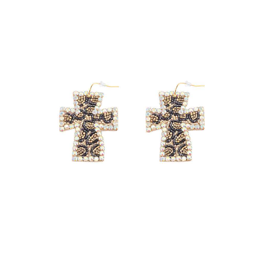 Faith, Always Beaded Earrings