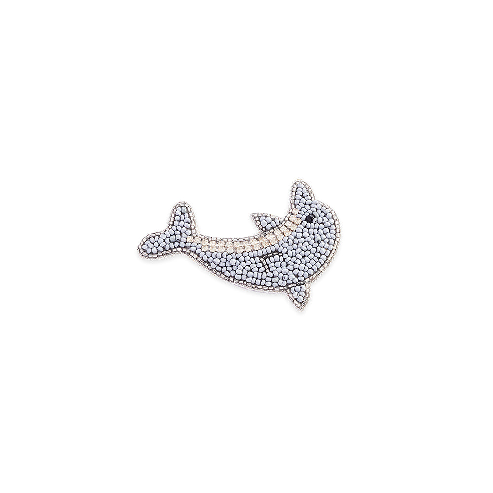 Leaping Dolphin Brooch