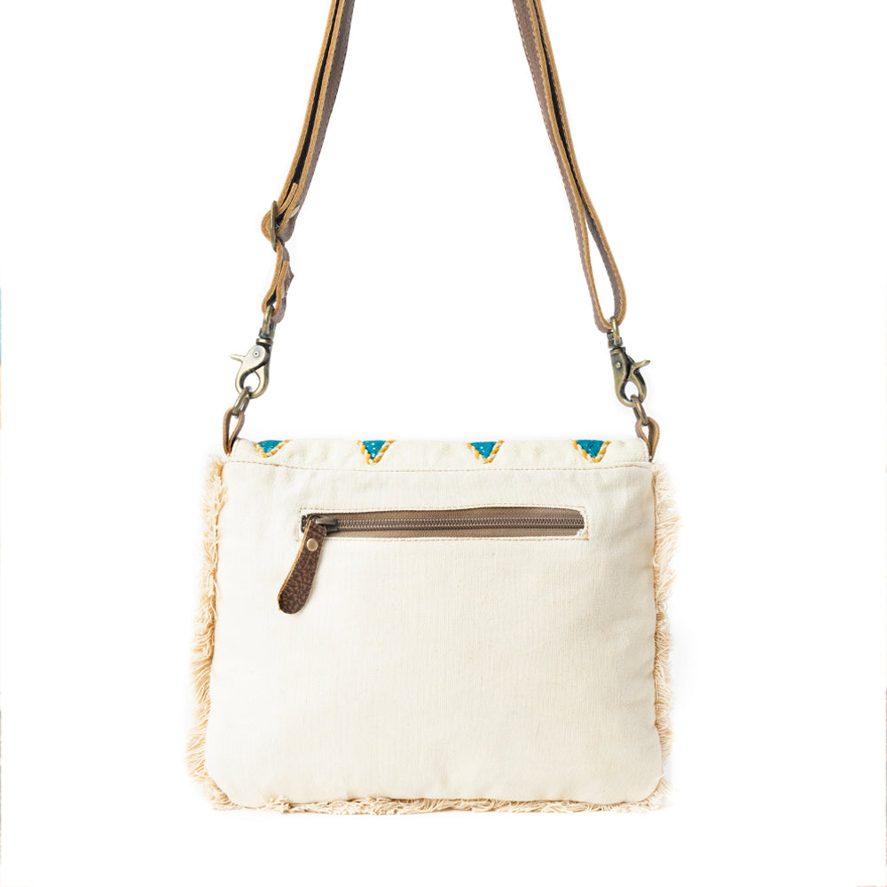 Teal Peaks Crossbody Bag