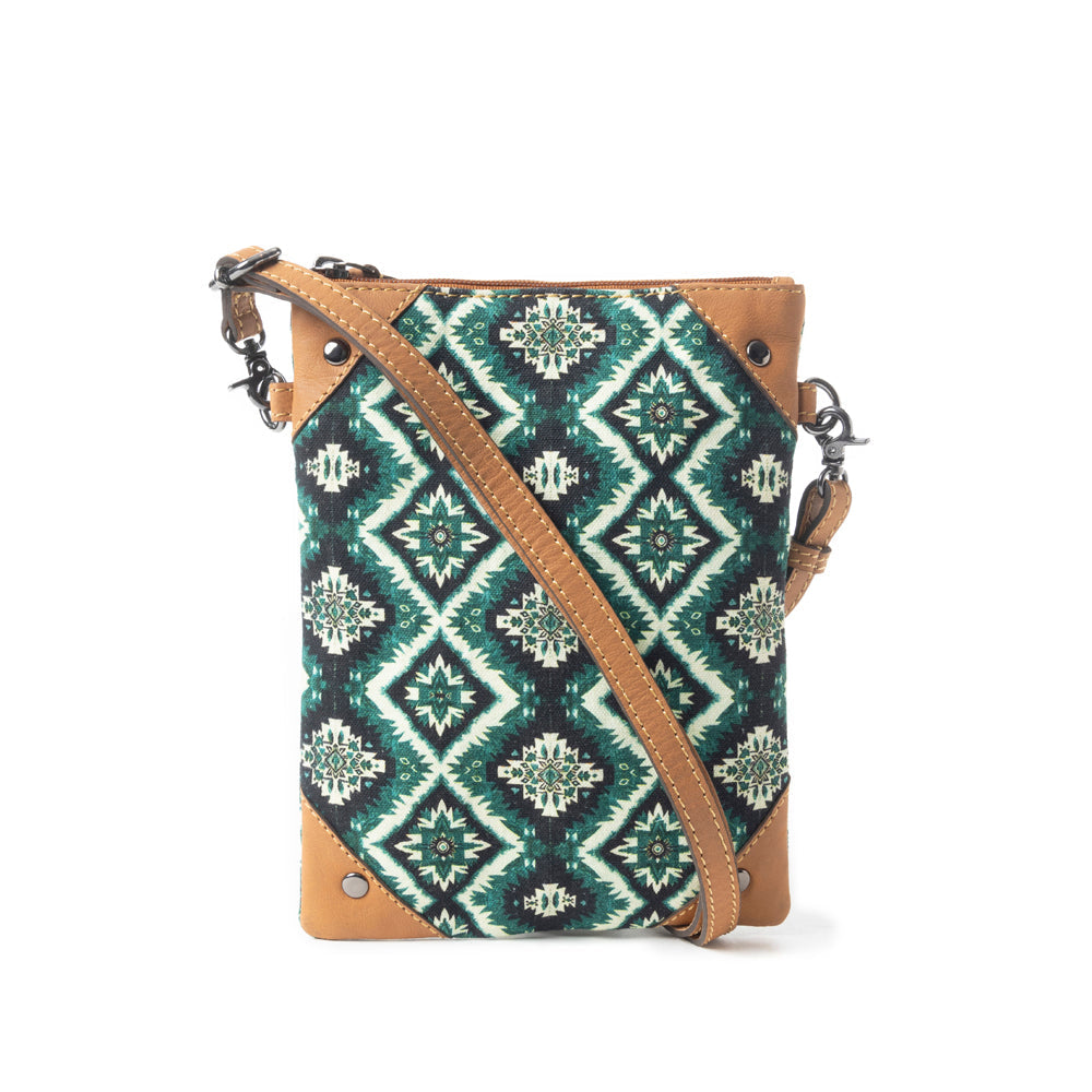 Grand Mesa Memories Crossbody Bag In Green