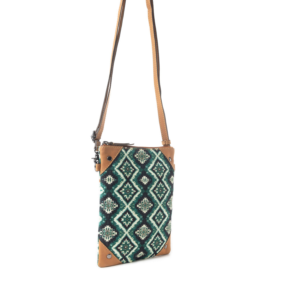 Grand Mesa Memories Crossbody Bag In Green