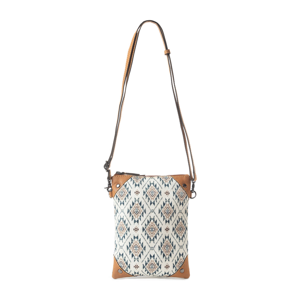 Grand Mesa Memories Crossbody Bag In White