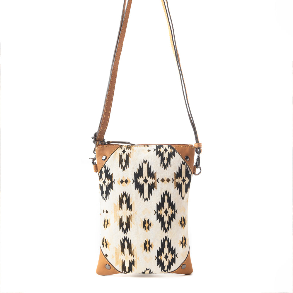 Grand Mesa Memories Crossbody Bag In Off White