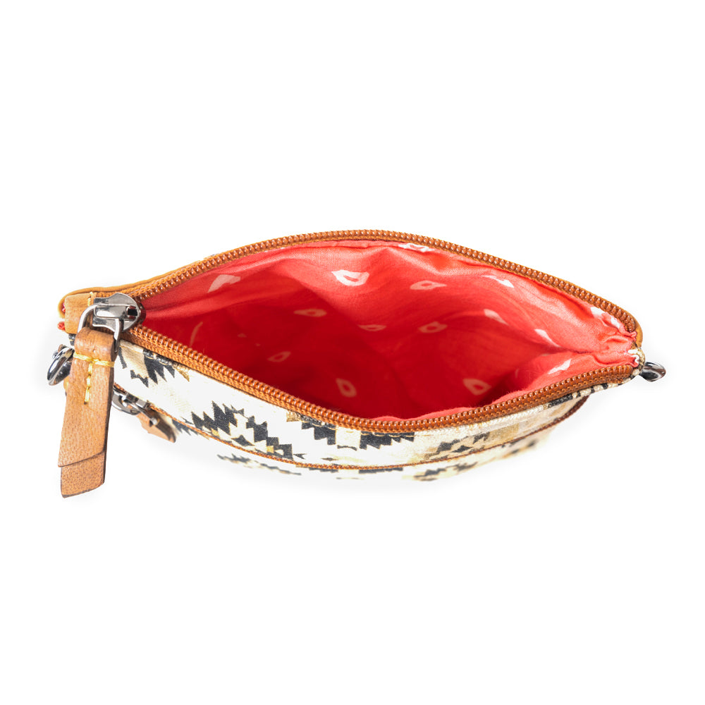 Grand Mesa Memories Crossbody Bag In Off White