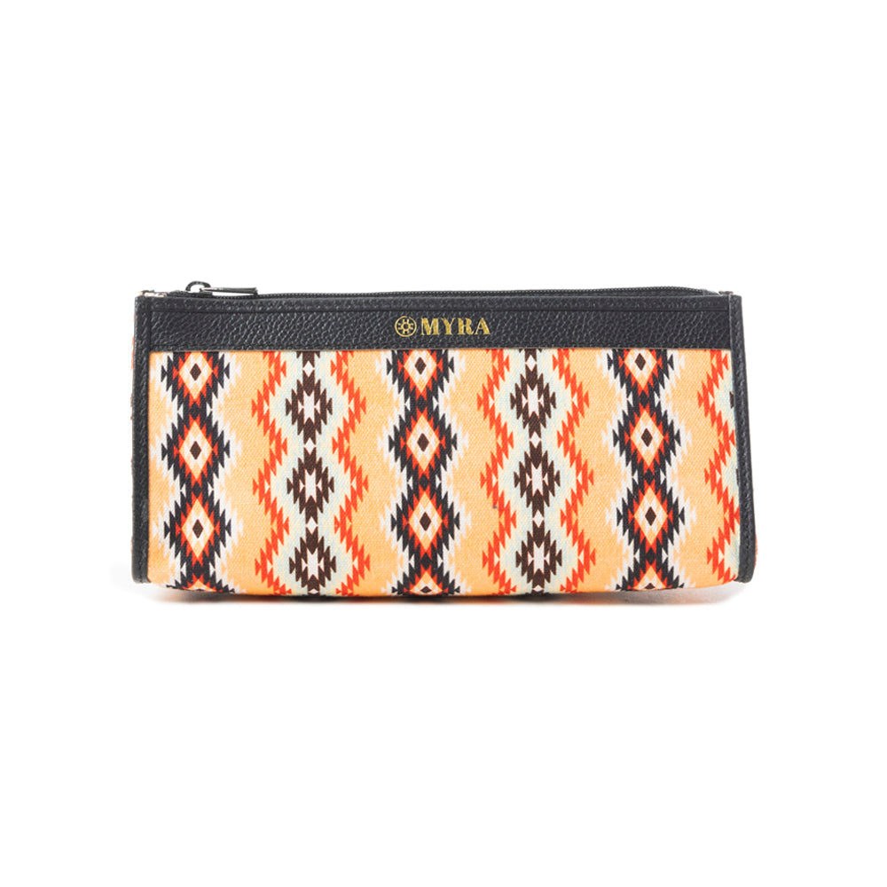 Buena Mia Multi-Pouch Bag In Black & Yellow